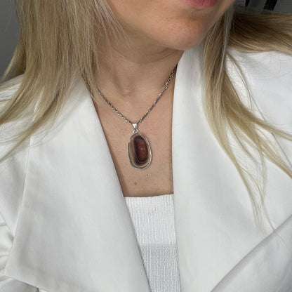 Ciondolo Occhio di Shiva - Argento 925