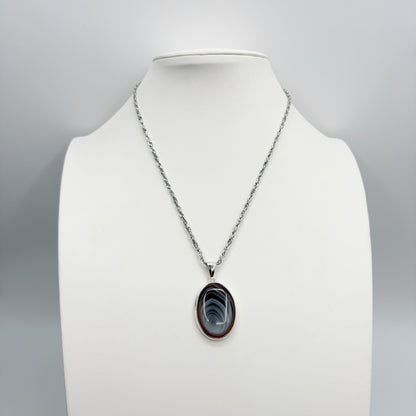 Ciondolo Occhio di Shiva Argento 925 - Ovale