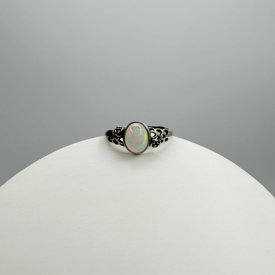 Anello Opale Etiope - Argento 925