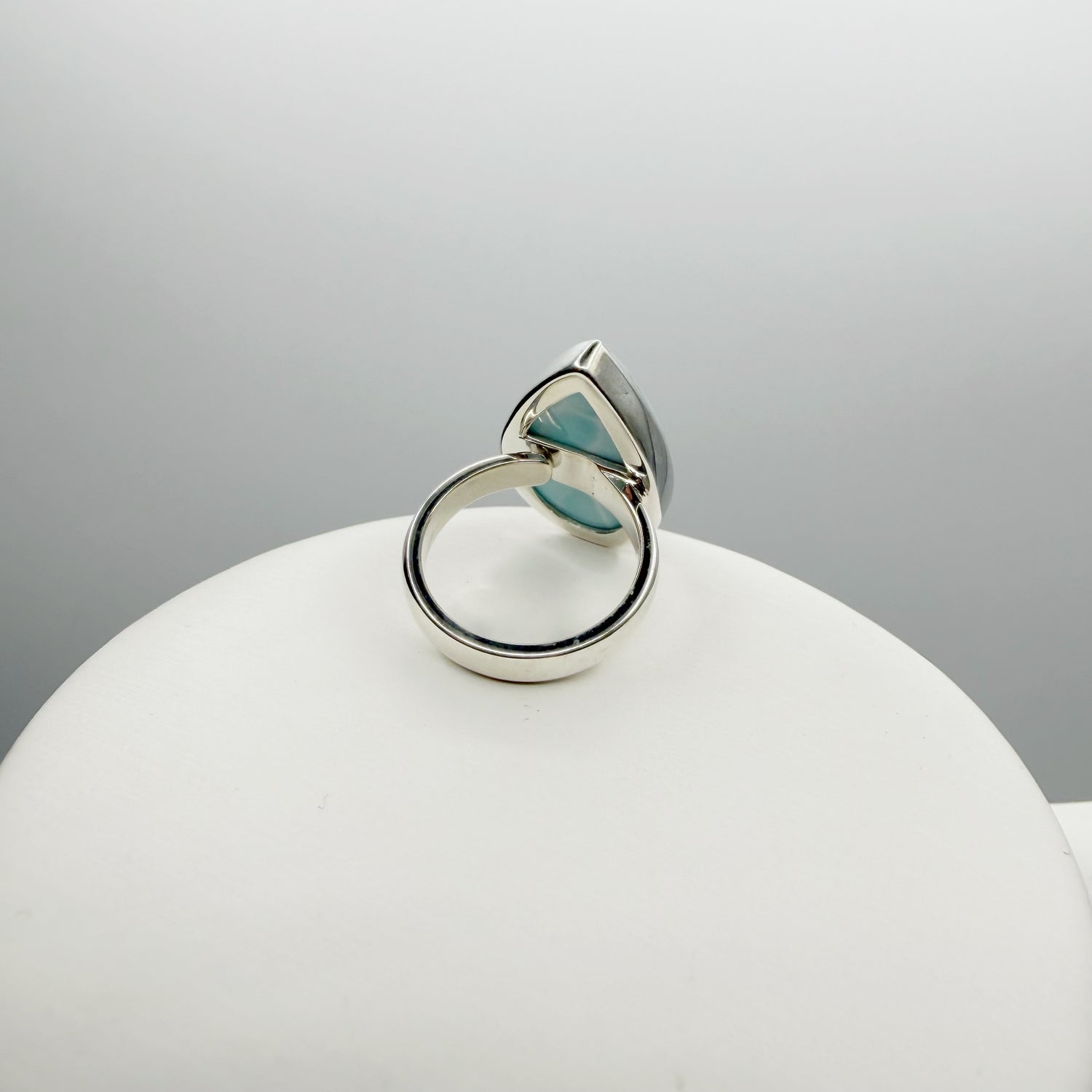 Anello Larimar Argento 925 - a Goccia