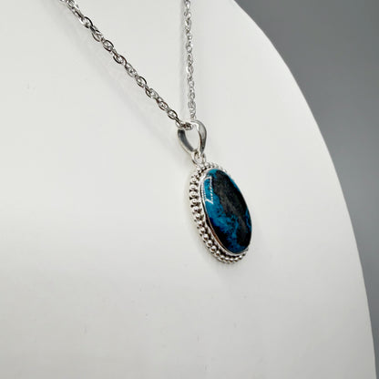 Ciondolo Shattuckite e Argento 925