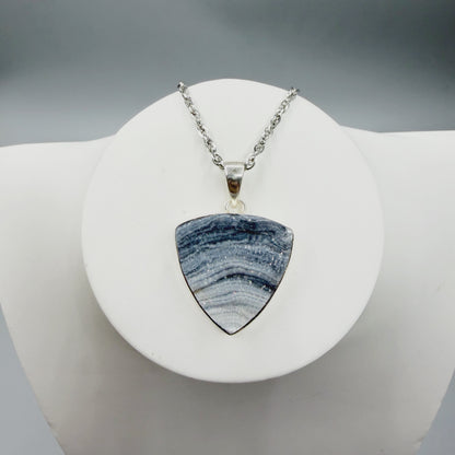 Ciondolo Desert Druzy Argento 925 - Triangolo