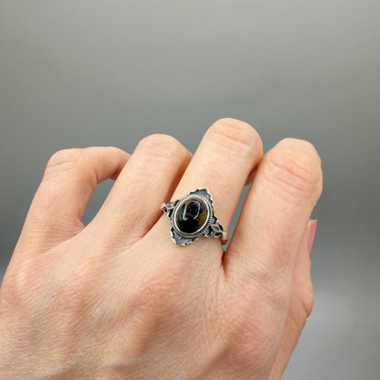 Anello Pietersite e Argento 925 - Diadema