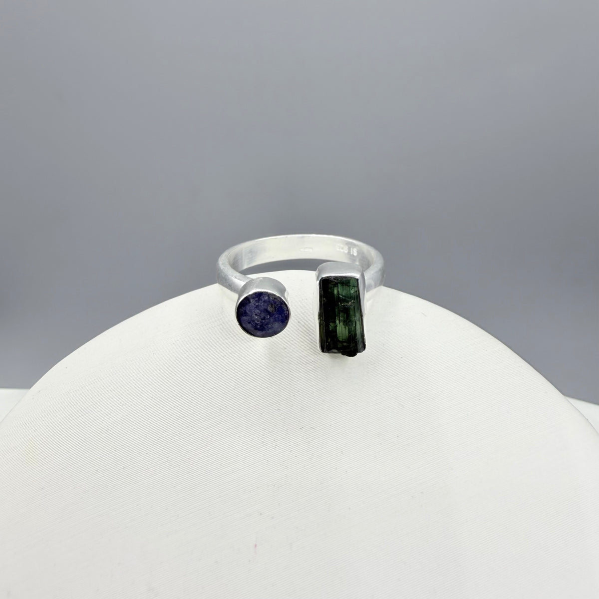 Anello Tormalina e Sodalite - Argento 925