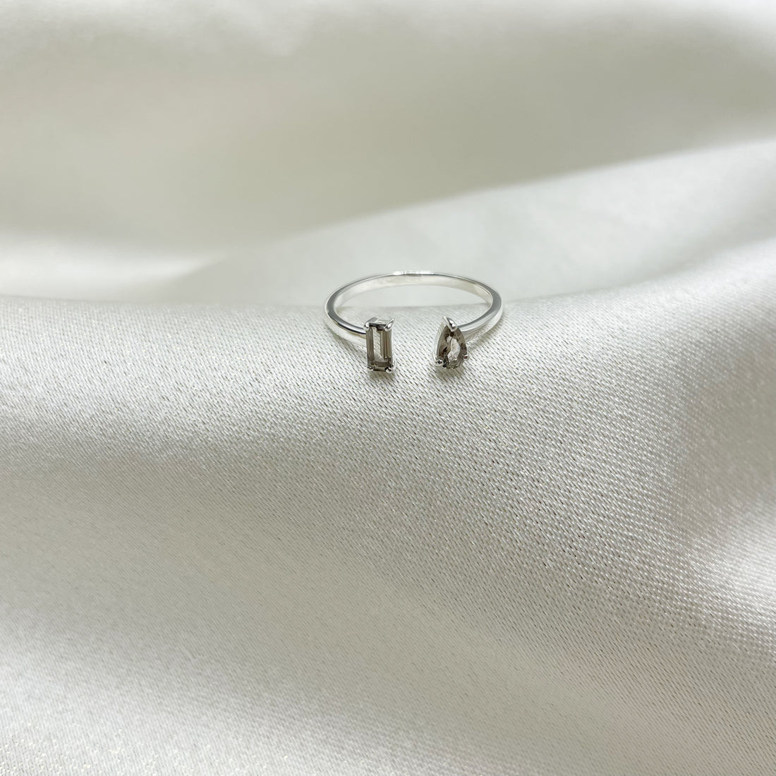 Anello Quarzo Fumè - Argento 925