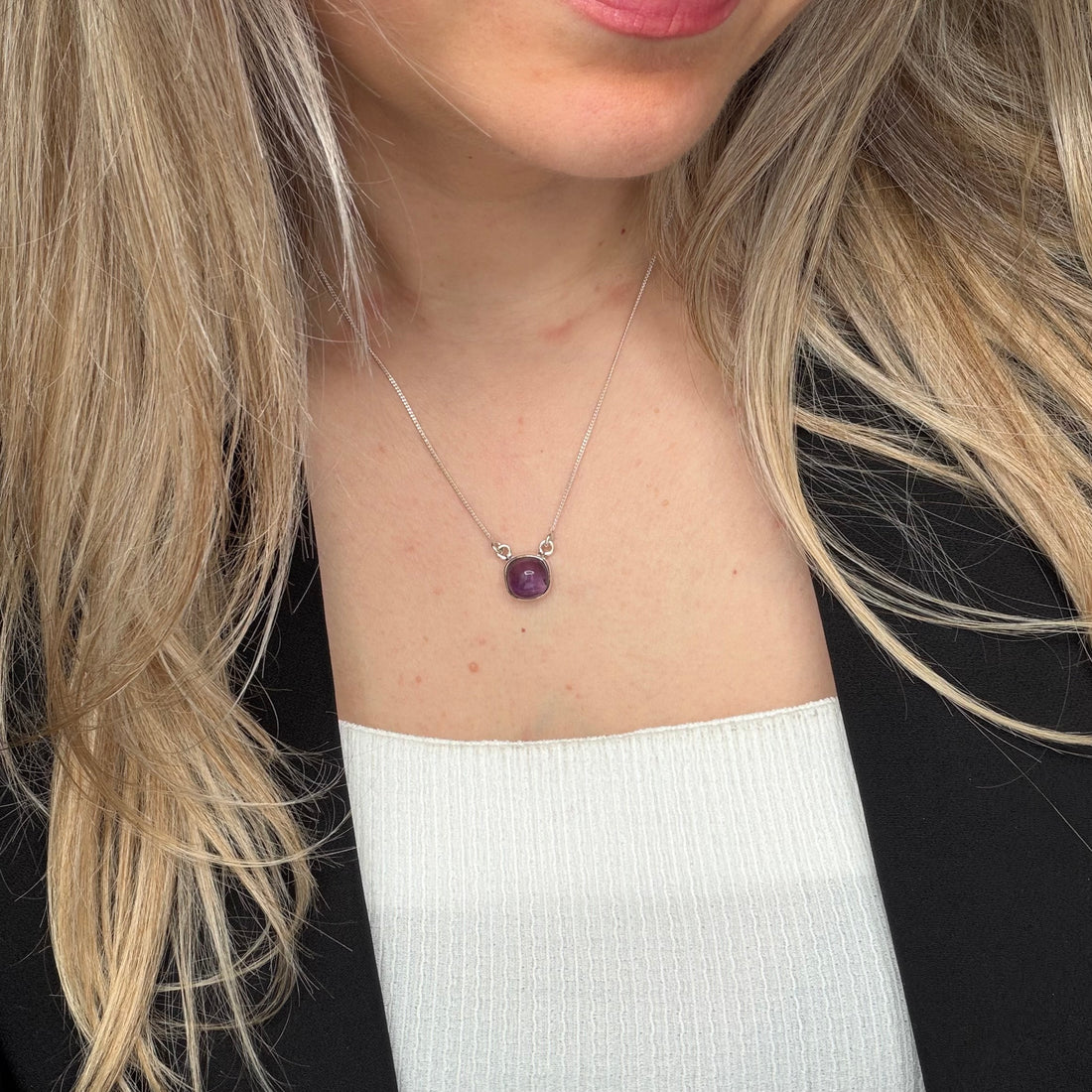 Collana Ametista - Argento 925