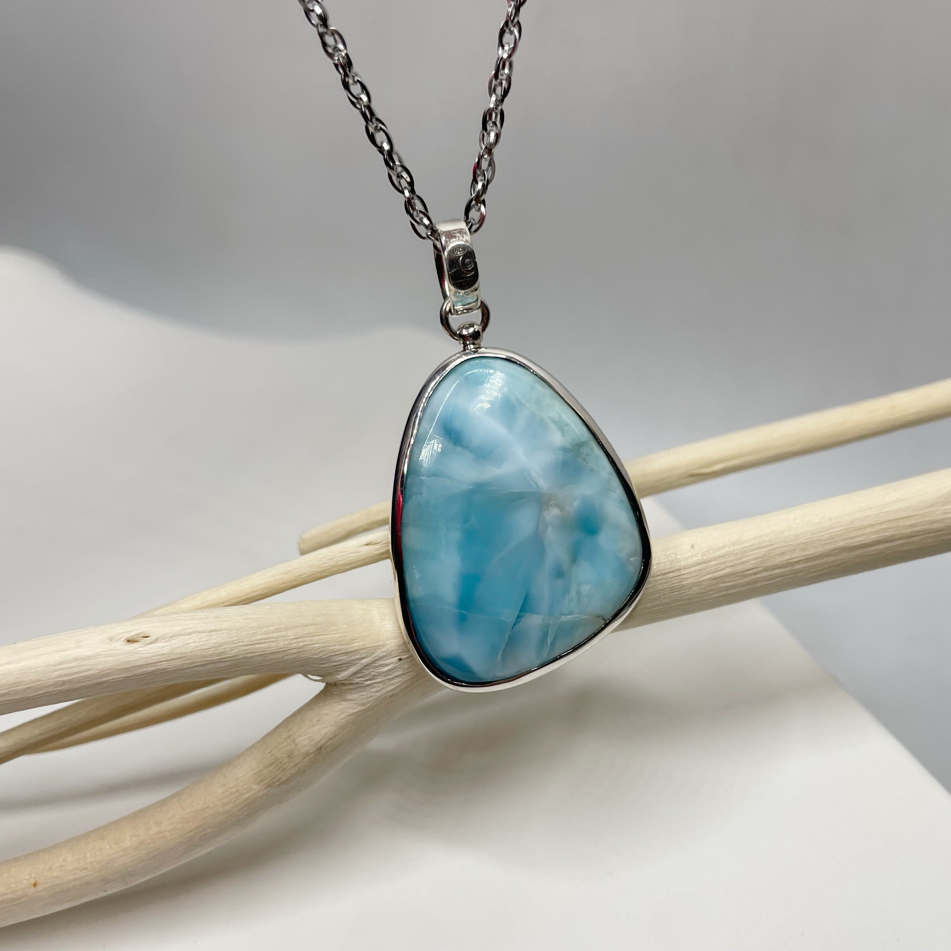 Ciondolo Larimar - Argento 925