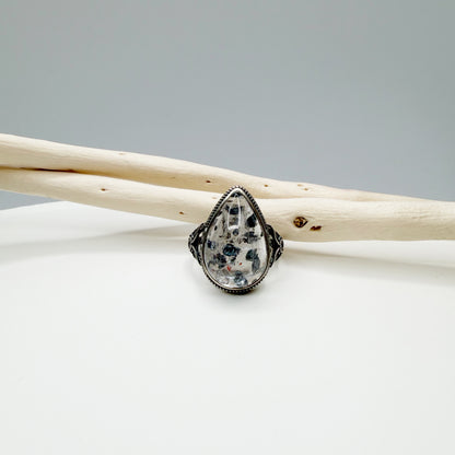 Anello Super 7 e Argento 925 - a goccia - DA PUBBLICARE