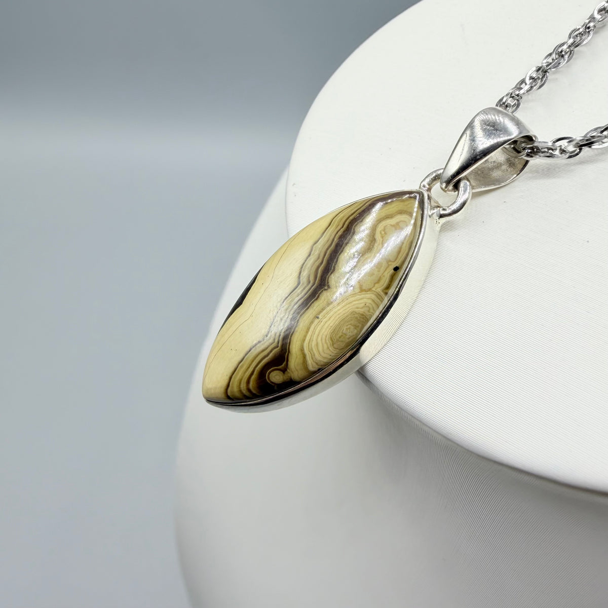 Ciondolo Schalenblende Argento 925