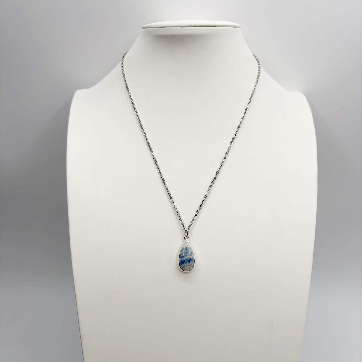 Ciondolo Scheelite Argento 925 - a Goccia