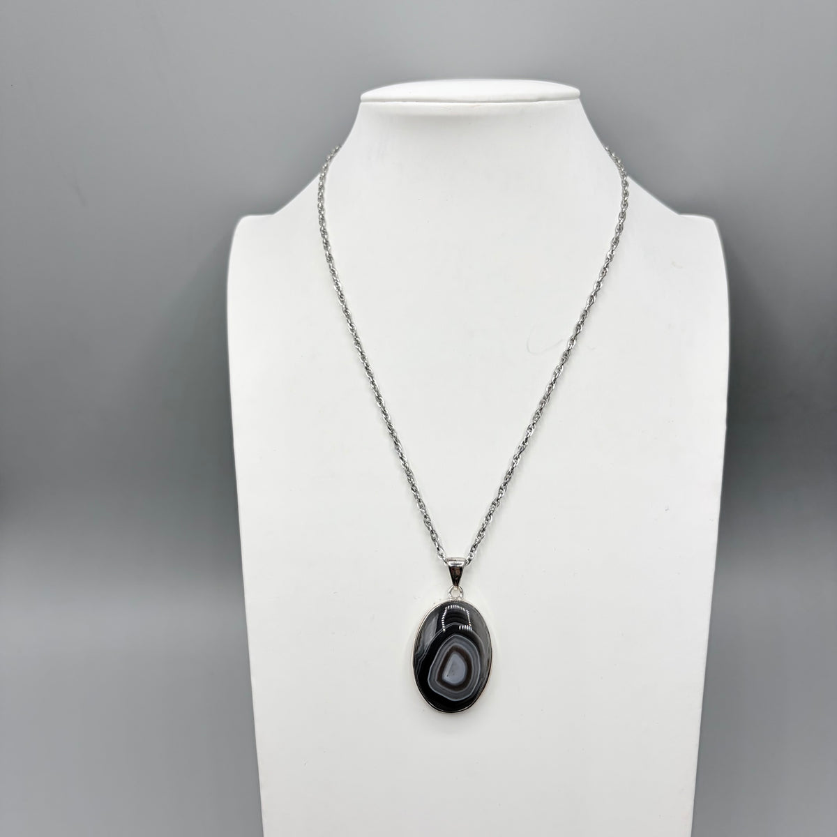 Ciondolo Occhio di Shiva Argento 925 - Ovale