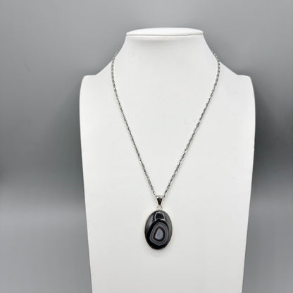 Ciondolo Occhio di Shiva Argento 925 - Ovale