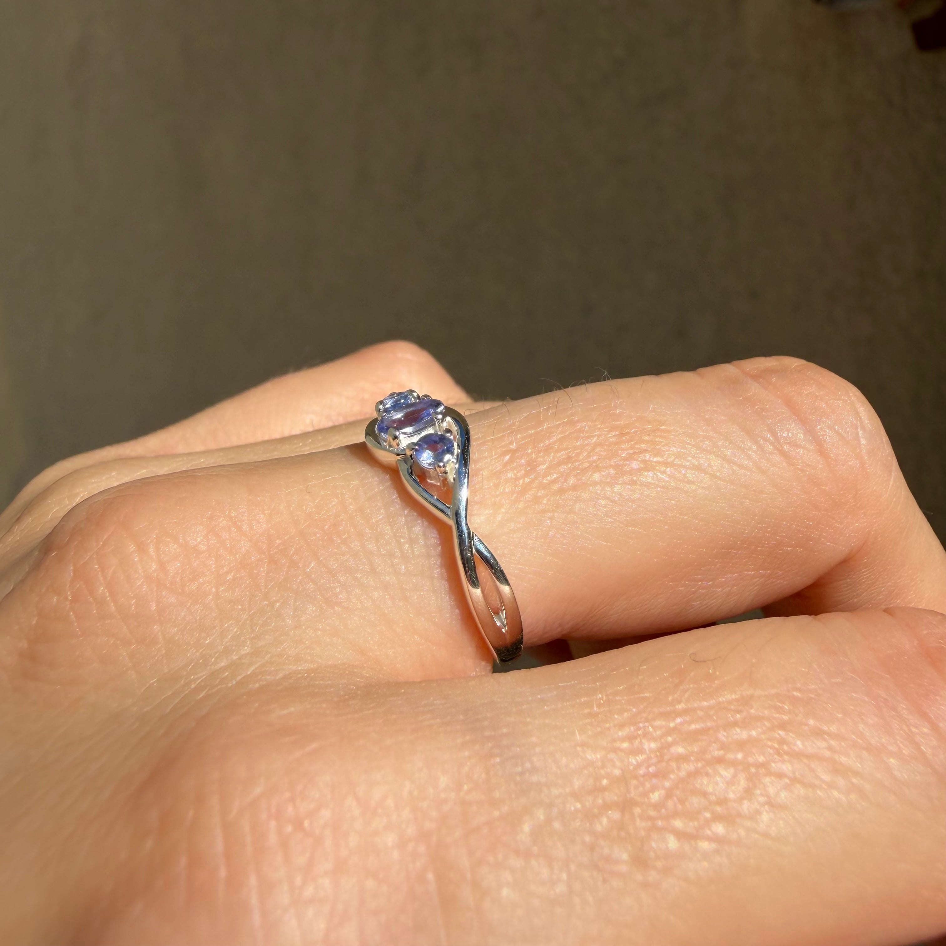 Anello Tanzanite Queen | Argento 925 - NON REGOLABILE