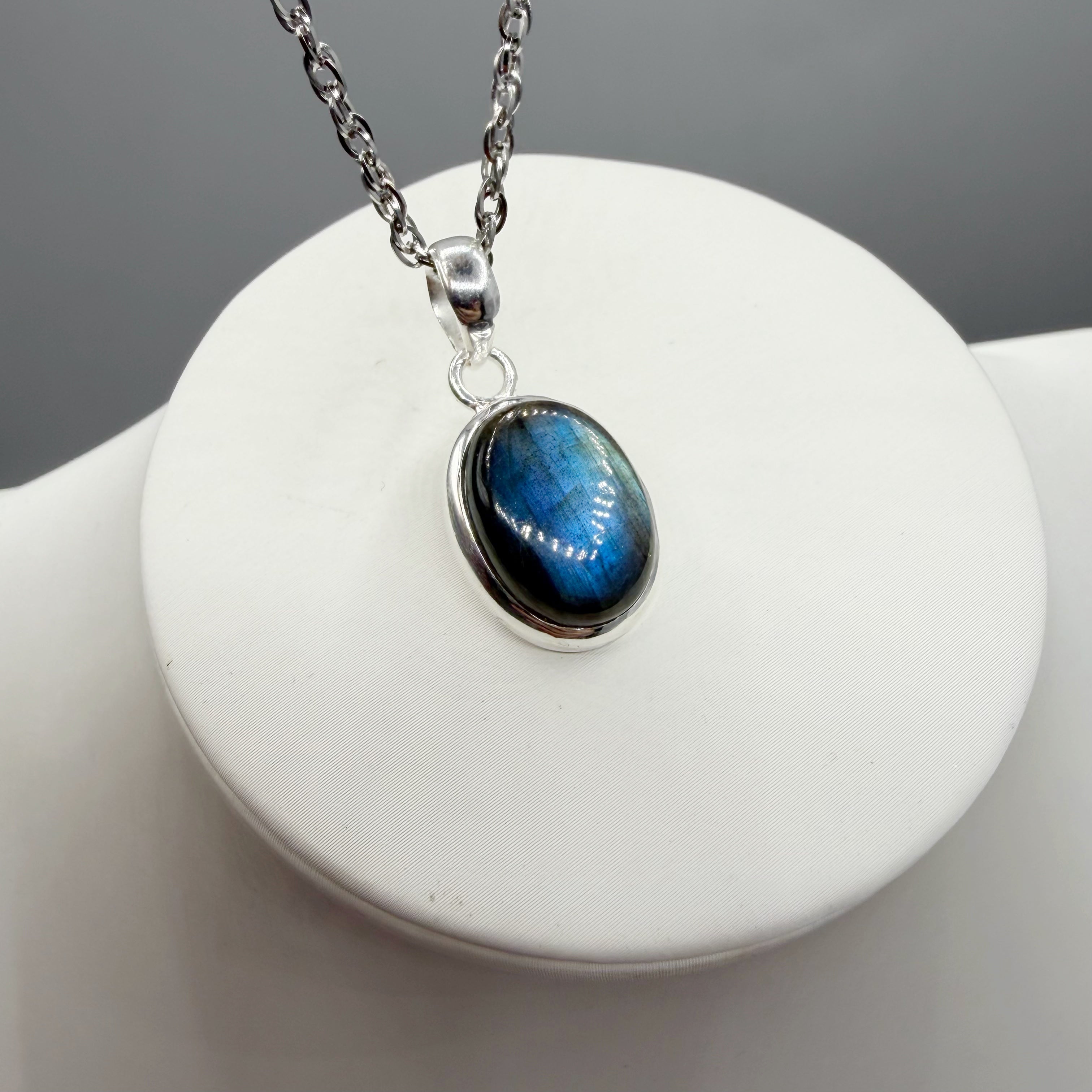 Ciondolo Labradorite Argento 925