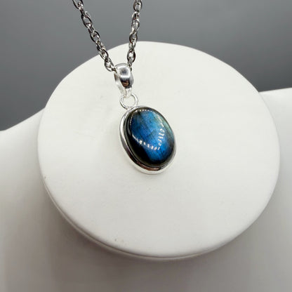 Ciondolo Labradorite Argento 925