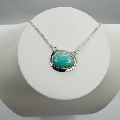Collana Amazzonite - Argento 925