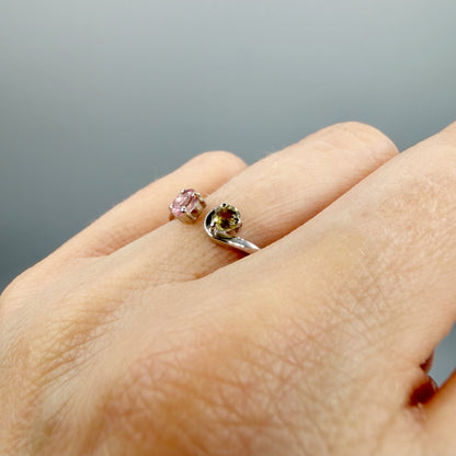 Anello Tormalina Policroma | Argento 925