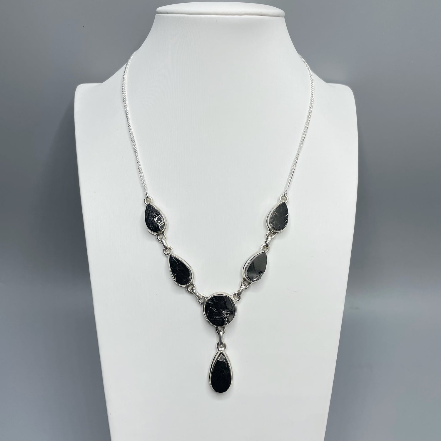 Collana Shungite Argento 925