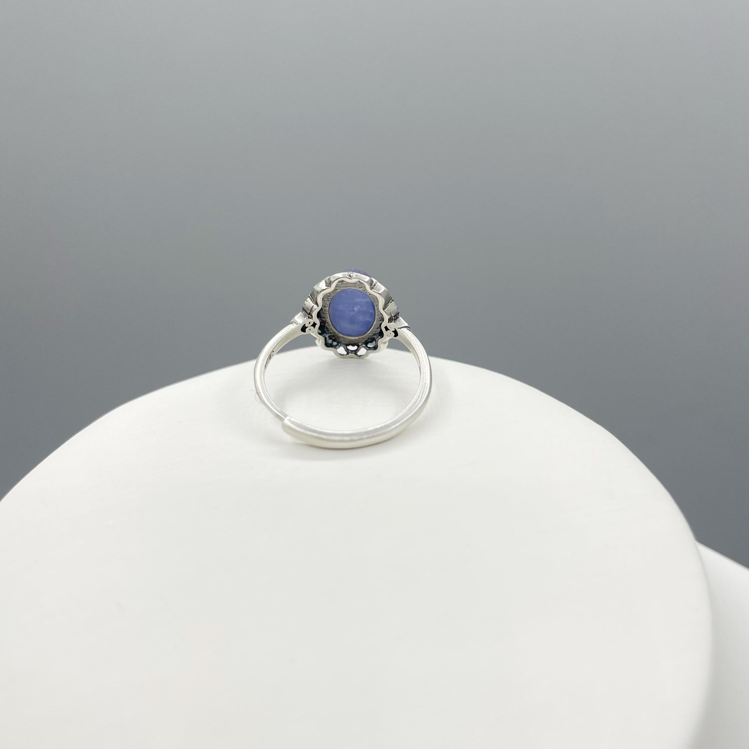 Anello Tanzanite e Argento 925 - Vintage