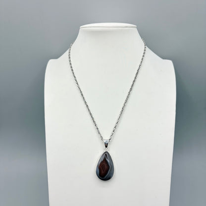 Ciondolo Occhio di Shiva Argento 925 - a Goccia