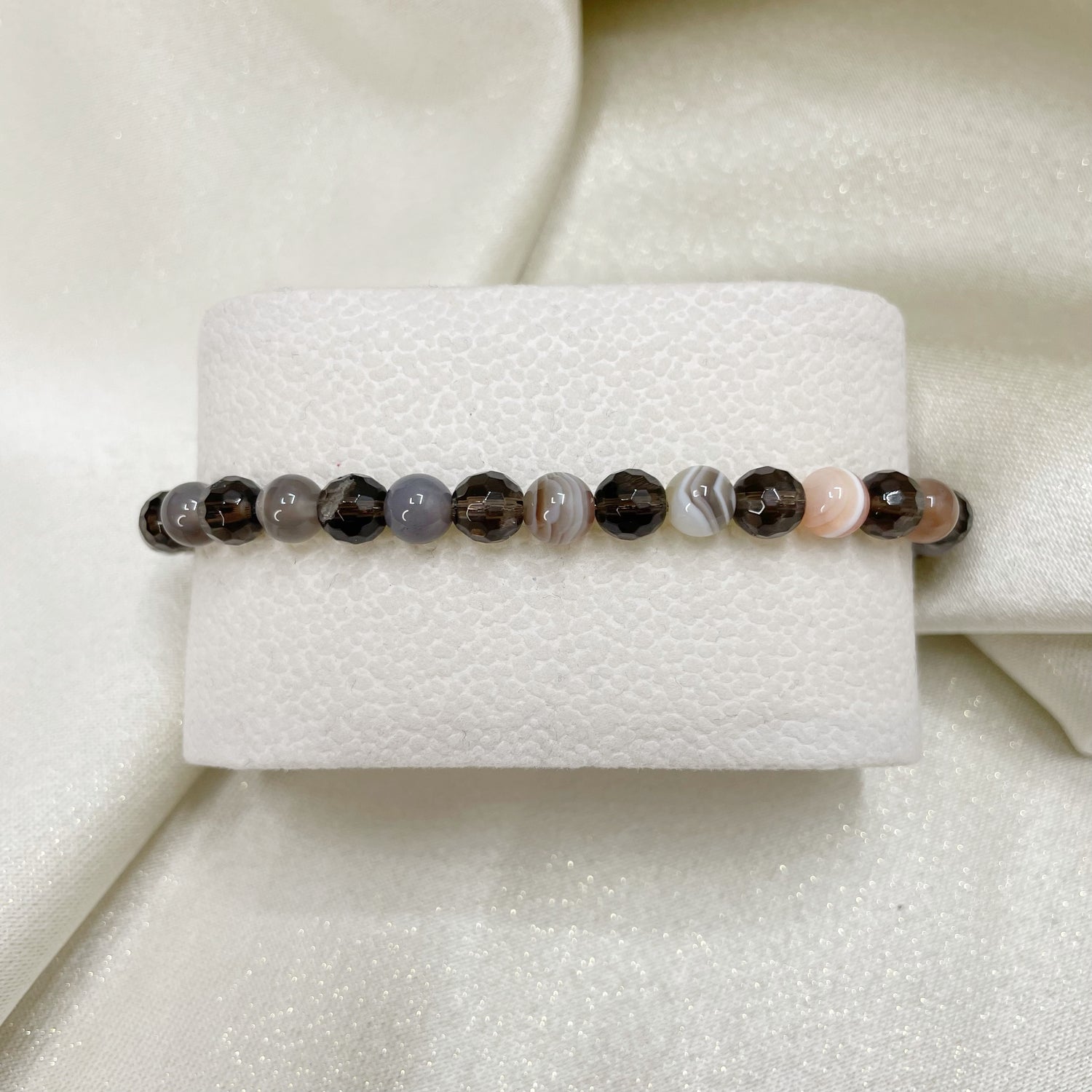 Bracciale Sigillo Protettivo - Occhio di Shiva e Quarzo Fumè - IN ARRIVO A INIZIO MAGGIO!