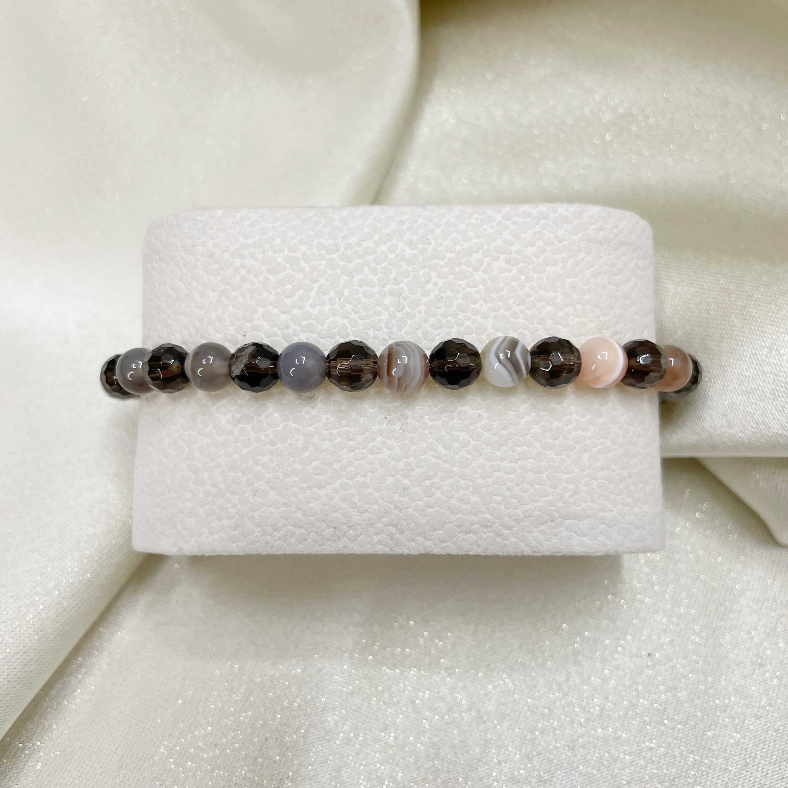 Bracciale Sigillo Protettivo - Occhio di Shiva e Quarzo Fumè - IN ARRIVO A INIZIO MAGGIO!