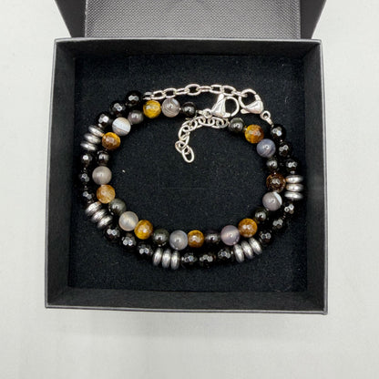 Due Bracciali per Protezione Completa - Cerchio protettivo + Difesa interna ed esterna