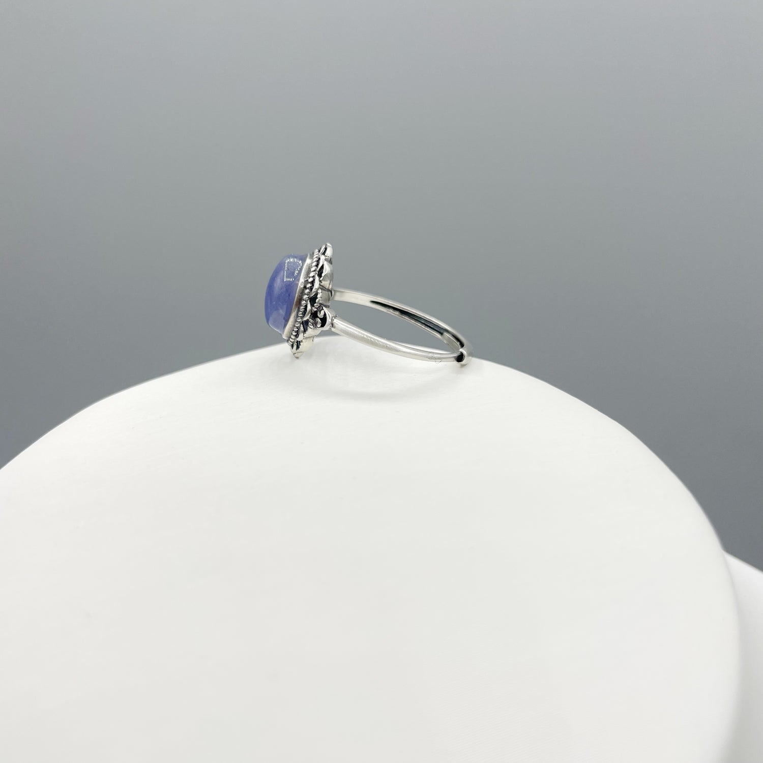 Anello Tanzanite e Argento 925 - Vintage