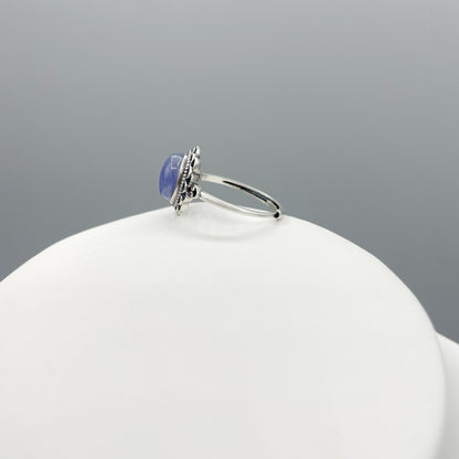 Anello Tanzanite e Argento 925 - Vintage