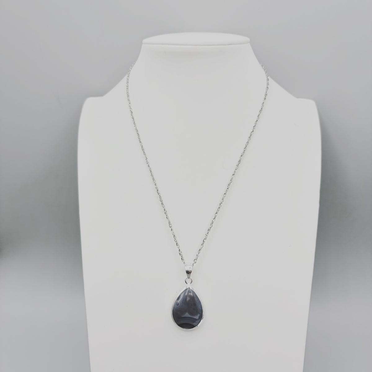 Ciondolo Occhio di Shiva Argento 925 - a Goccia