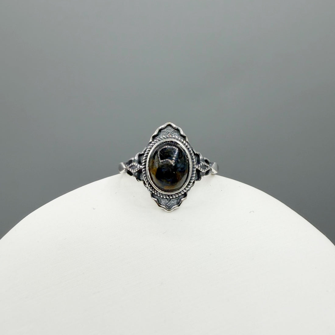Anello Pietersite e Argento 925 - Diadema