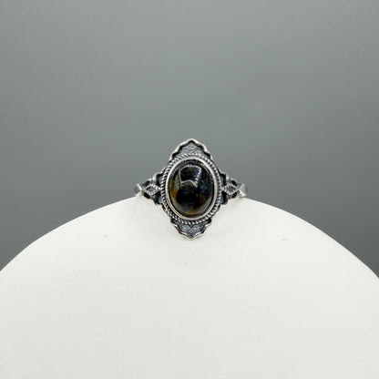 Anello Pietersite e Argento 925 - Diadema