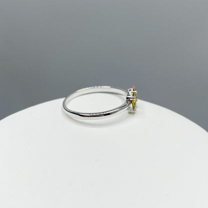 Anello Tormalina Policroma - Argento 925