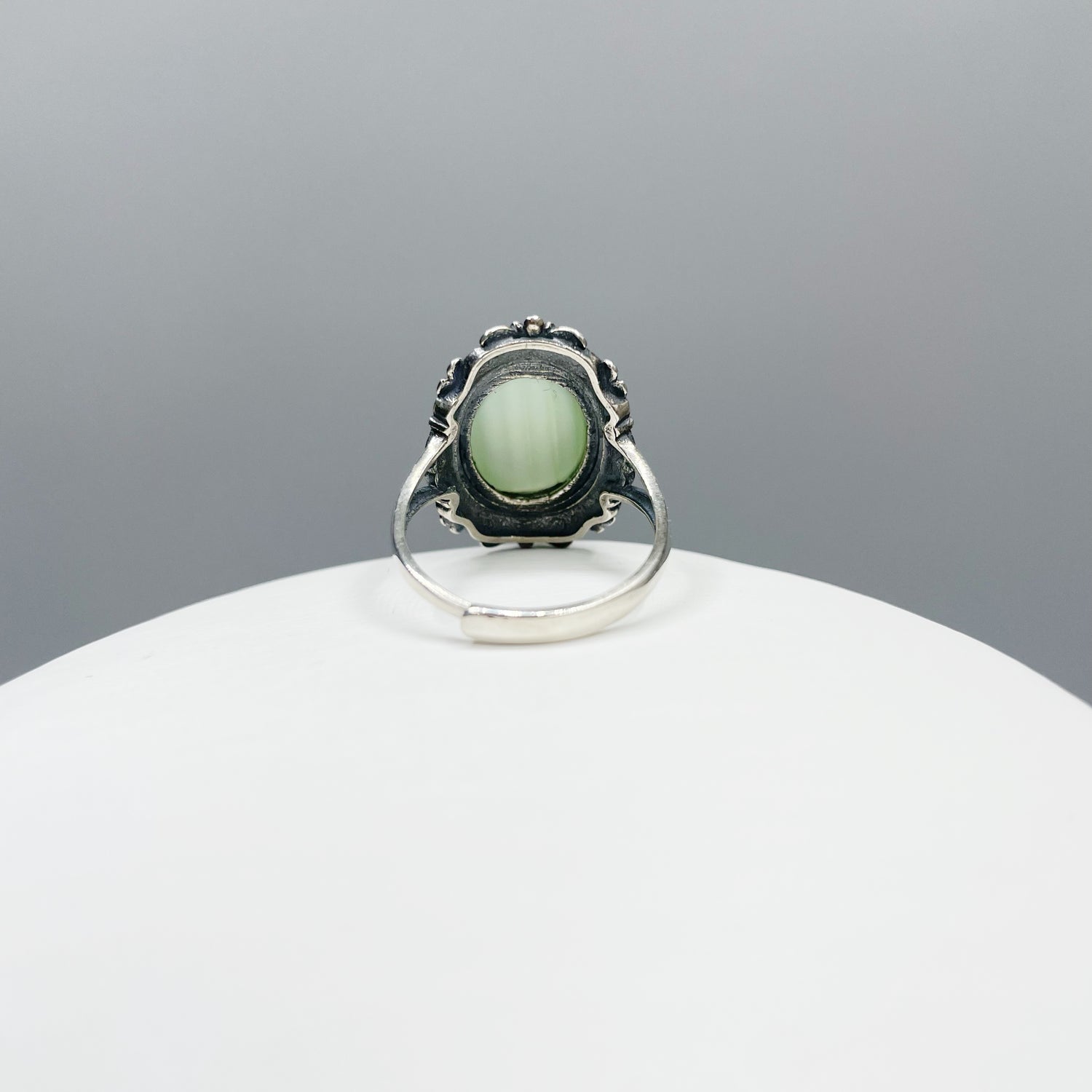 Anello Giada Chiara e Argento 925