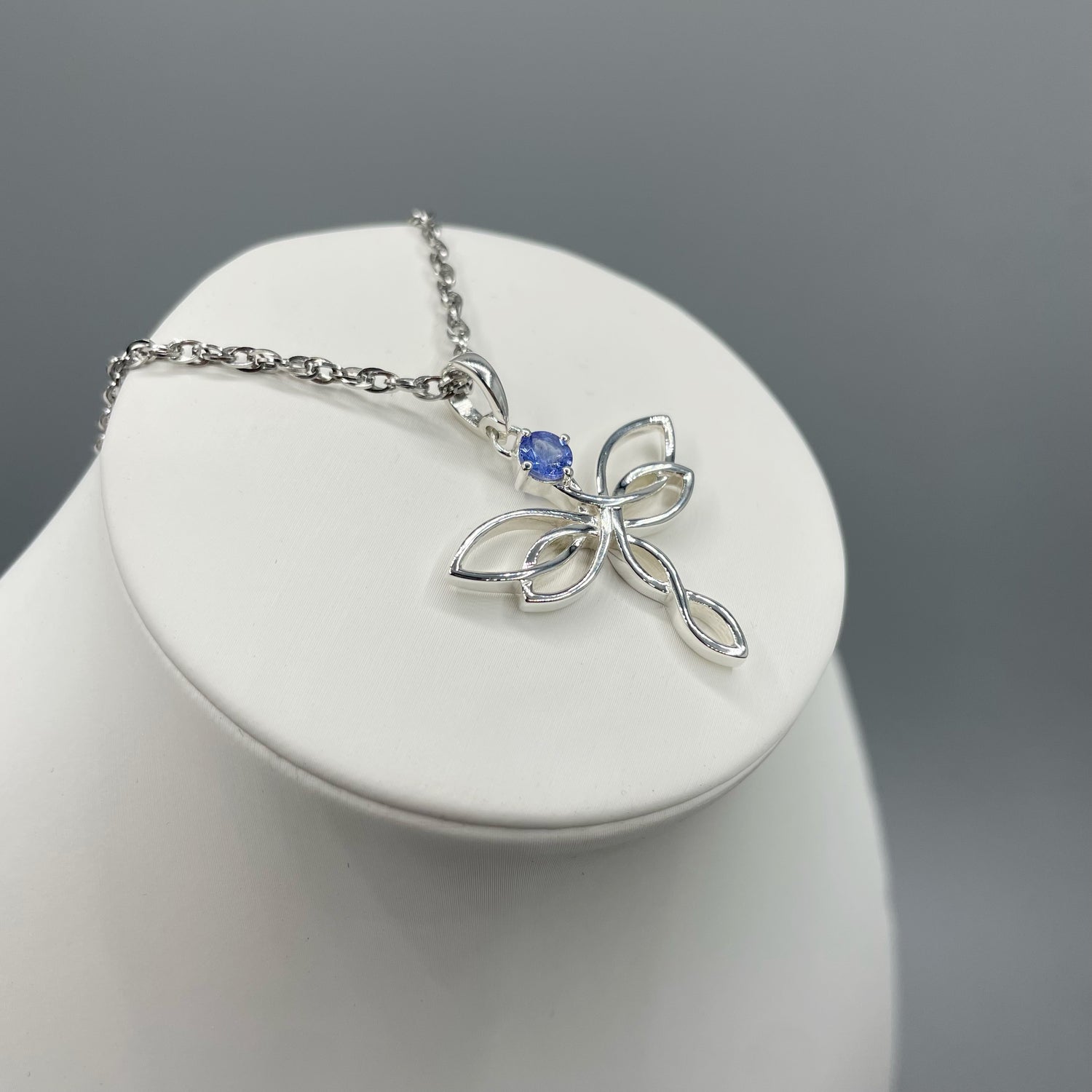 Ciondolo Tanzanite e Argento 925