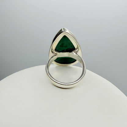 Anello Malachite Argento 925