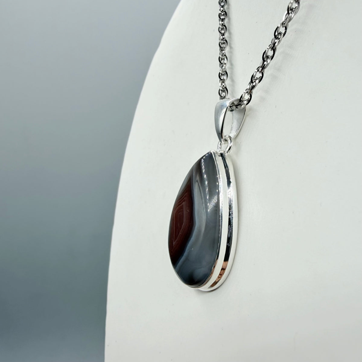 Ciondolo Occhio di Shiva Argento 925 - a Goccia