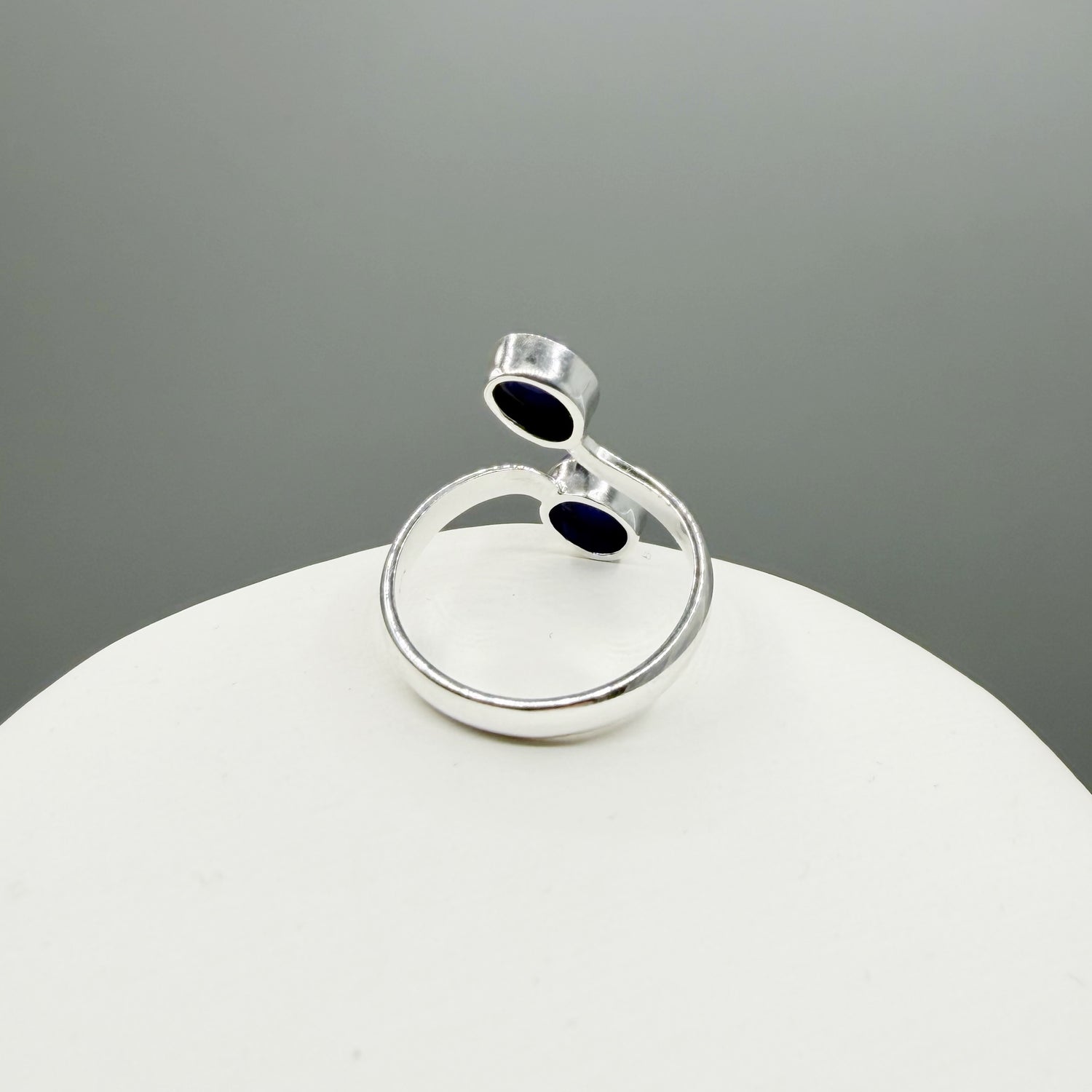 Anello Lapislazzuli Double - Argento 925