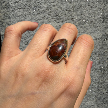 Anello Diaspro Argento 925