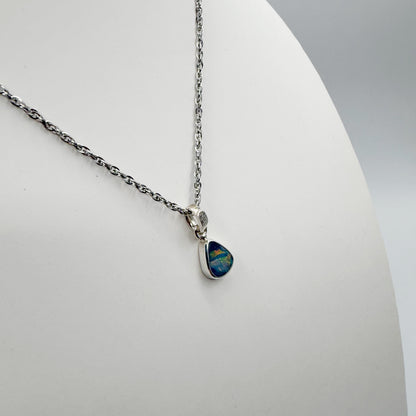 Ciondolo Opale Australiano - Argento 925
