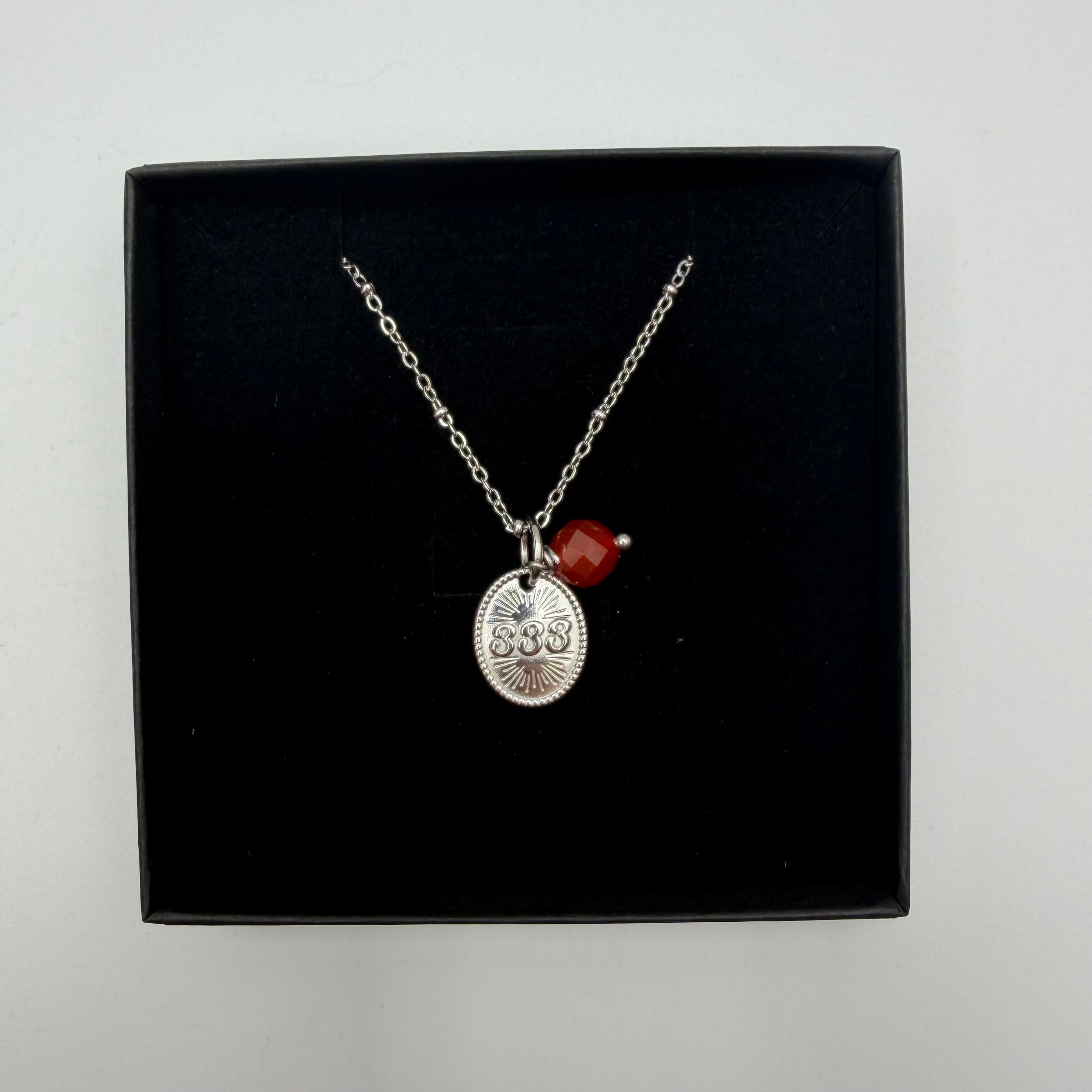 Talismano Angelico 333 - SUPPORT - Corniola