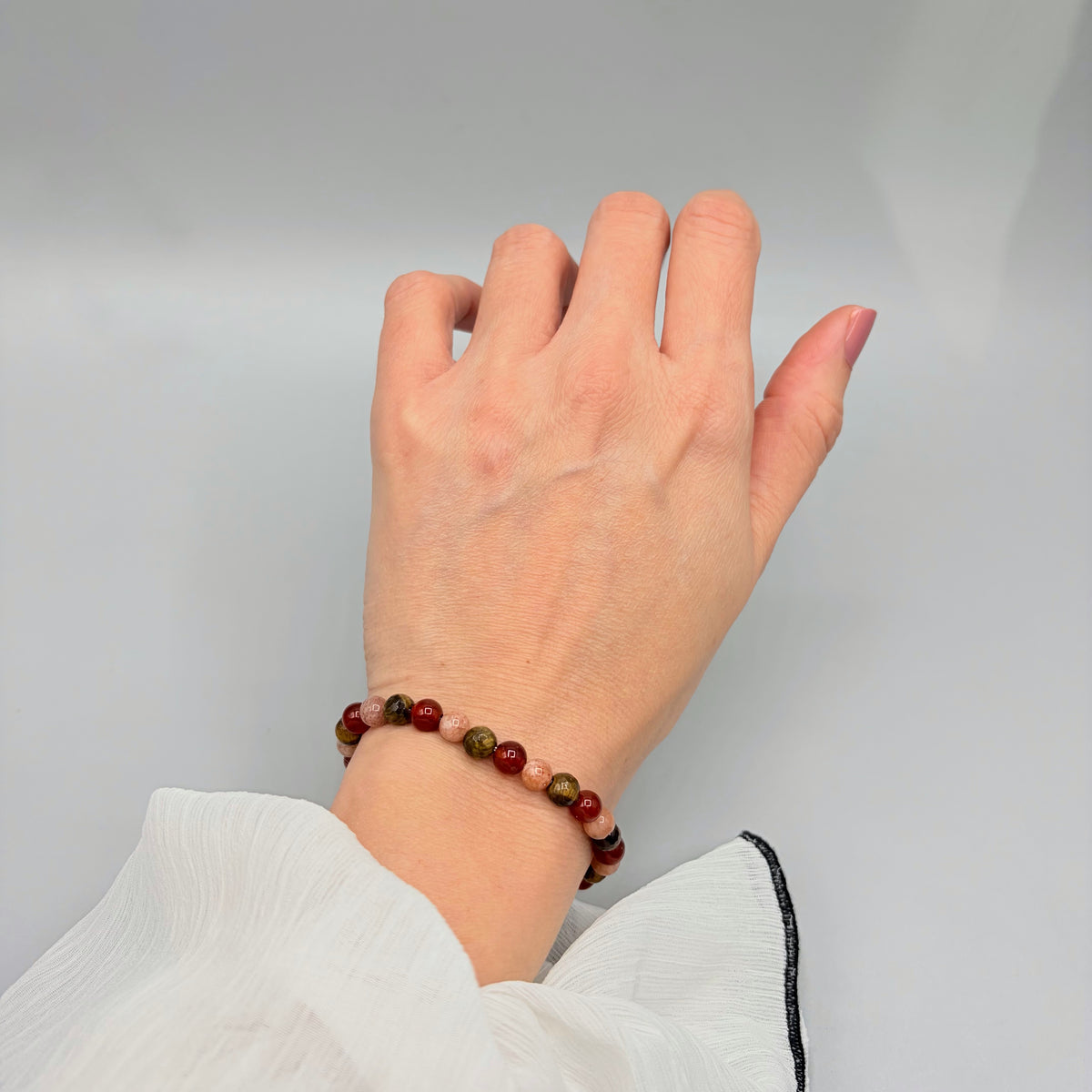 Bracciale Fortuna e Successo - Corniola, Occhio di Tigre, Pietra del Sole - LIMITED EDITION