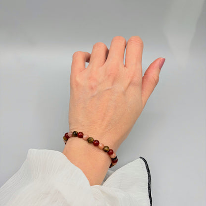 Bracciale Fortuna e Successo - Corniola, Occhio di Tigre, Pietra del Sole - LIMITED EDITION