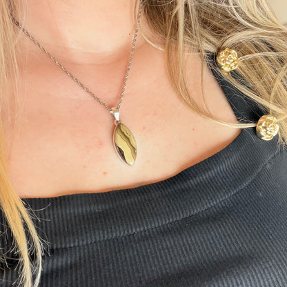 Ciondolo Schalenblende Argento 925