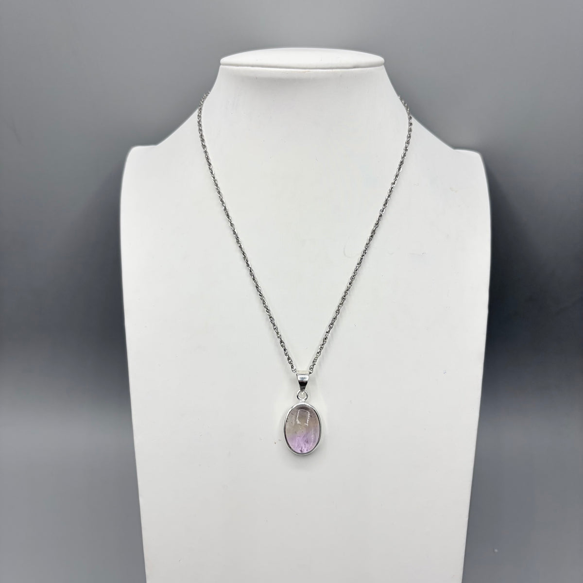 Ciondolo Ametrino e Argento 925 - Ovale