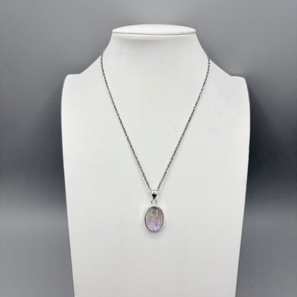 Ciondolo Ametrino e Argento 925 - Ovale