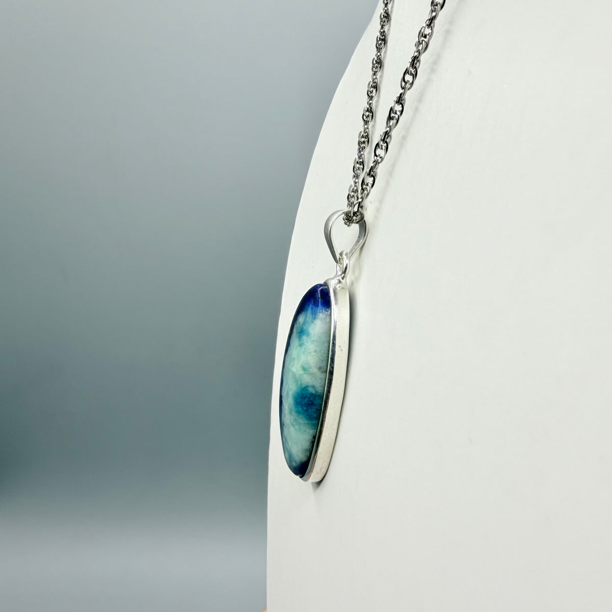 Ciondolo Afghanite e Argento 925