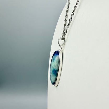 Ciondolo Afghanite e Argento 925