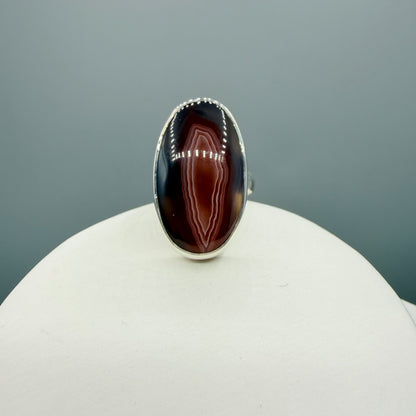 Anello Occhio di Shiva - Argento 925 - Ovale