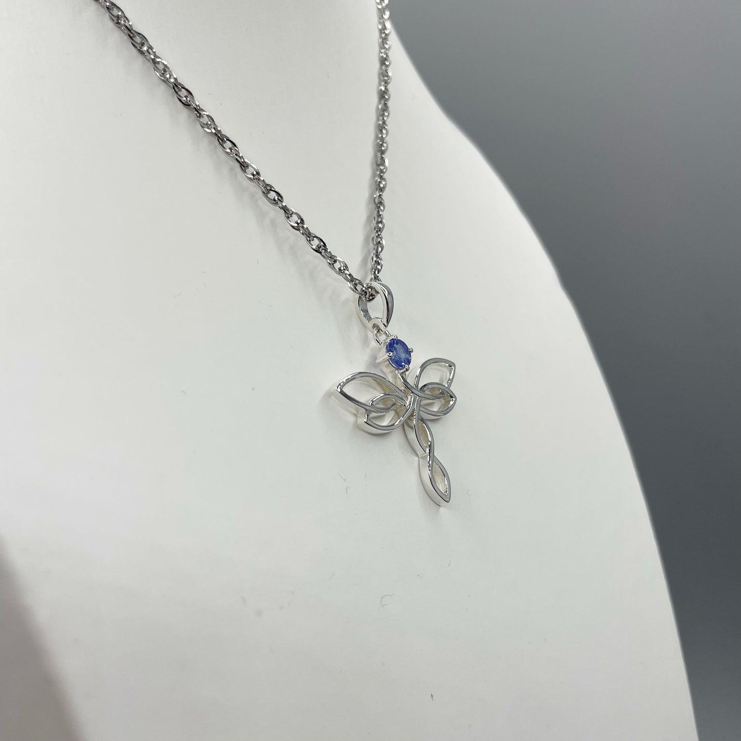 Ciondolo Tanzanite e Argento 925